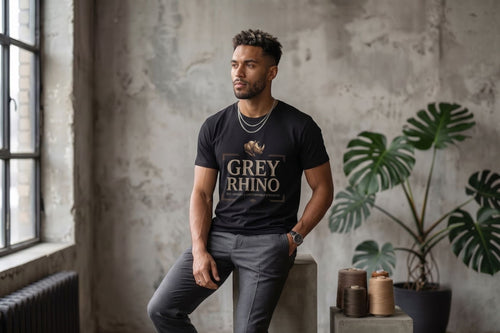Grey Rhino Premium Cotton T-Shirt - Grey Rhino